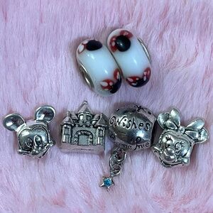 Mickey Mouse Charm Set
